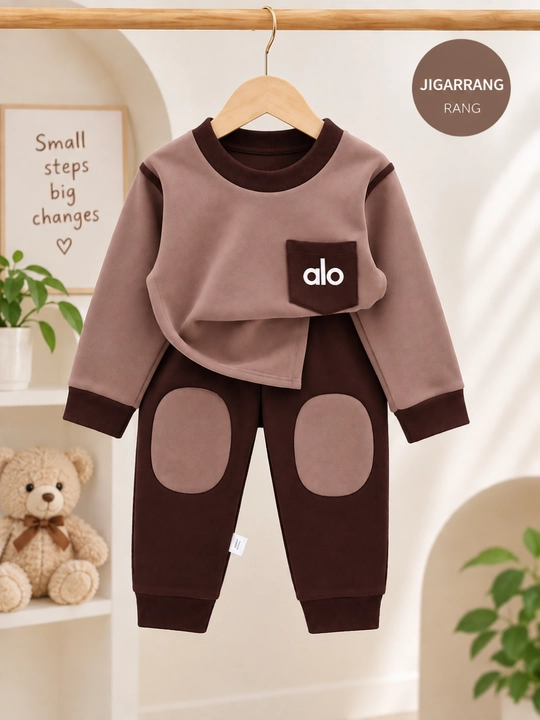Bolalar kashmir pijama 1–8 yosh, yumshoq issiq uy kiyim