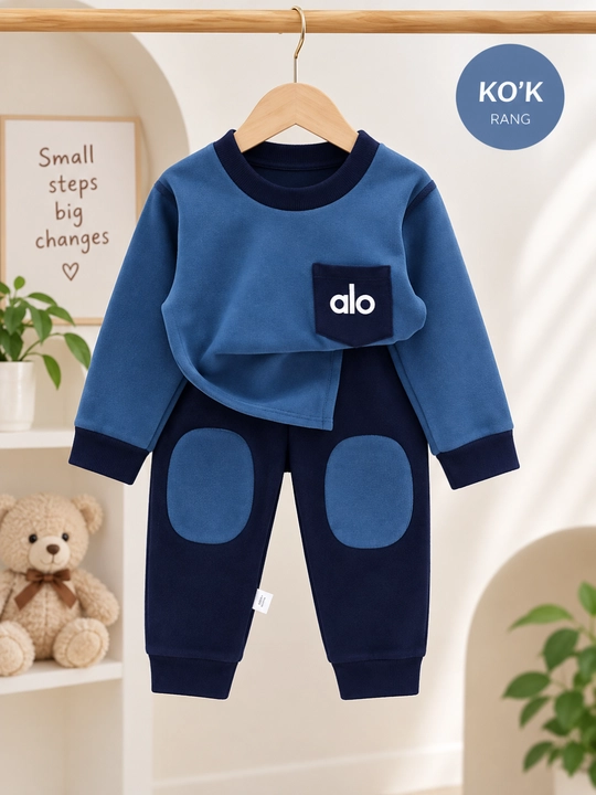 Bolalar kashmir pijama 1–8 yosh, yumshoq issiq uy kiyim