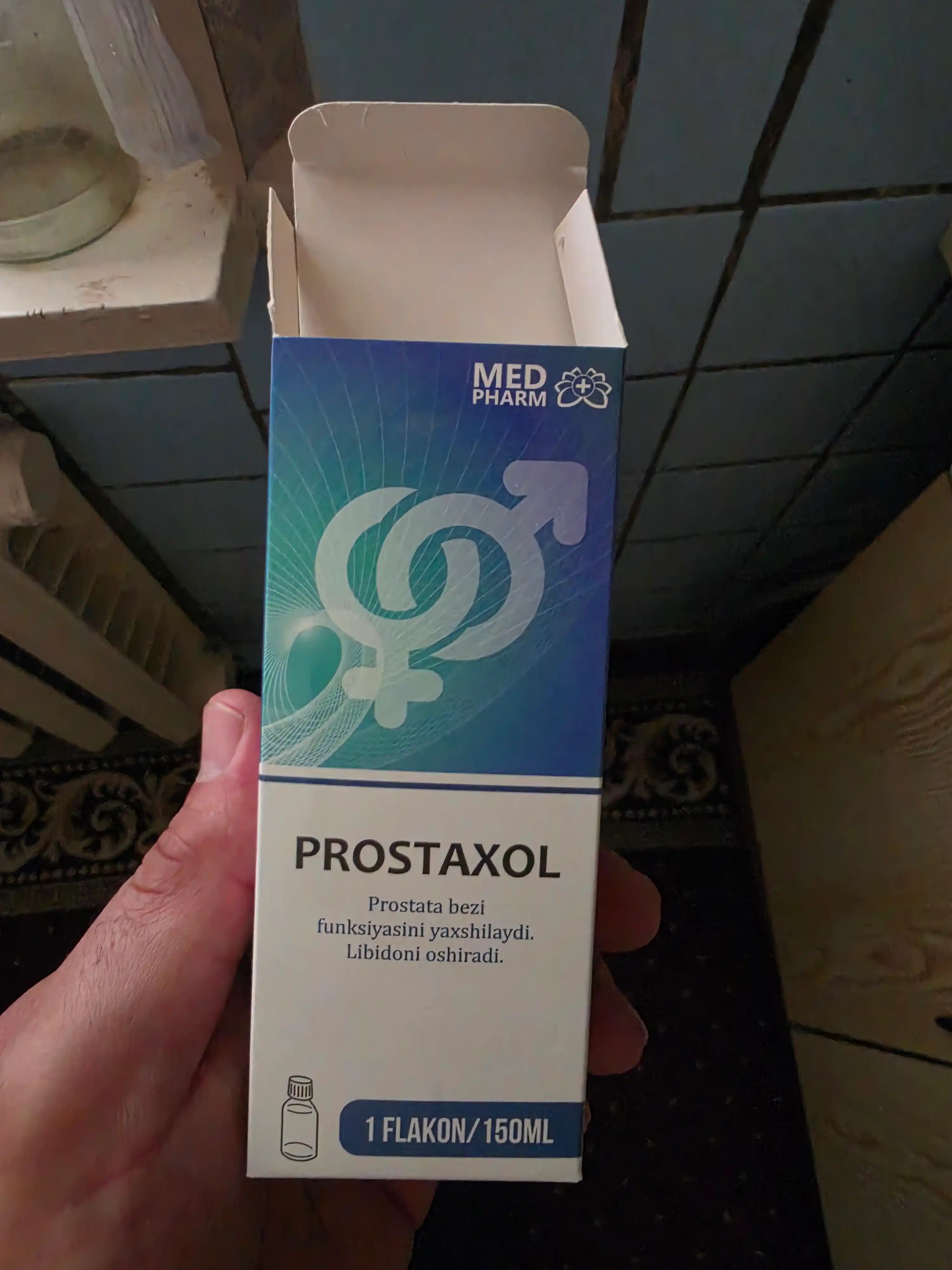 Prostaxol - prostata, prostatit va erkaklar salomatligi uchun sirop, 150 ml