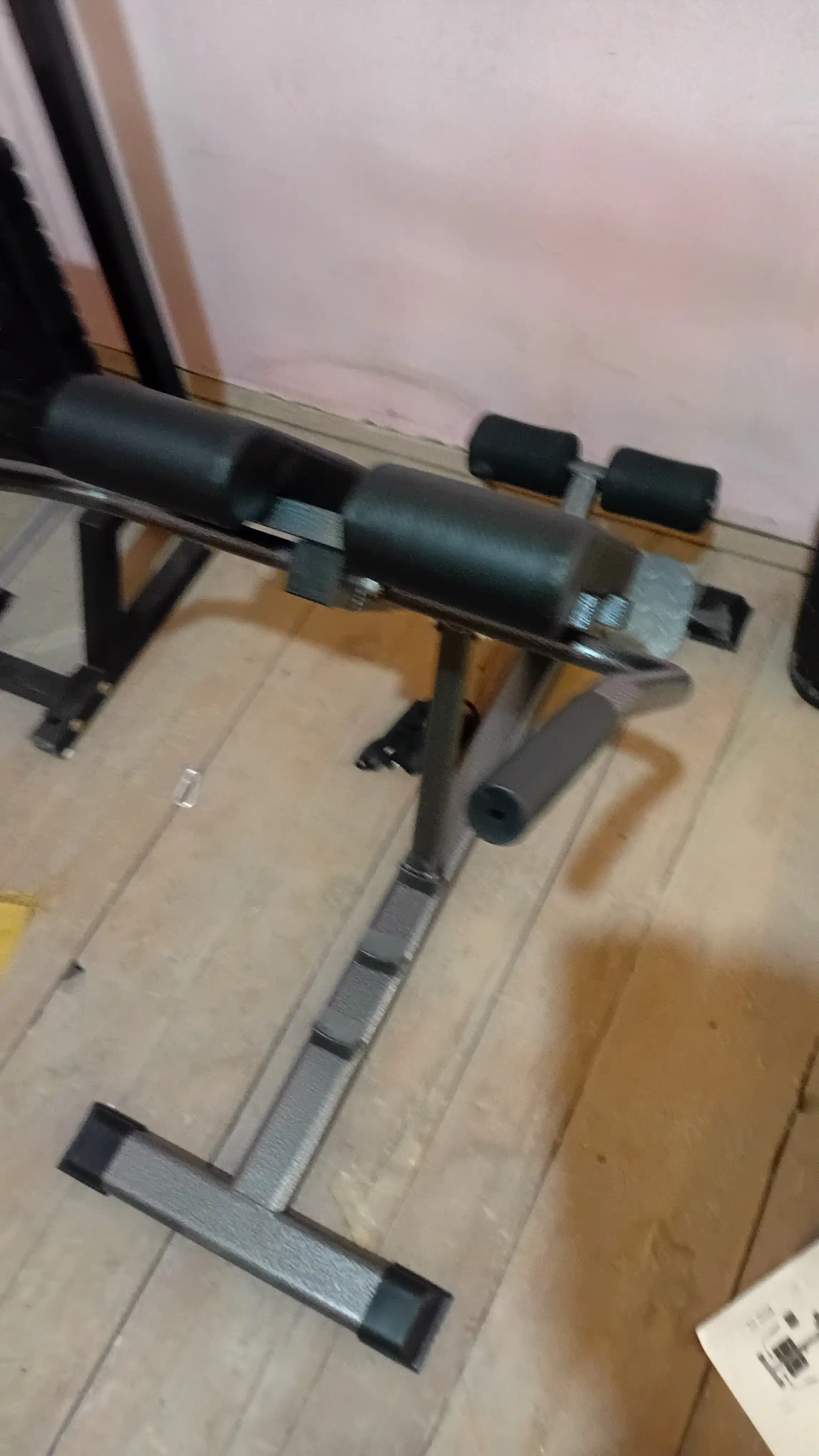 Скамья для гиперэкстензии Dreamfit, тренажёр для спины, пресса и ягодиц, регулируемый угол