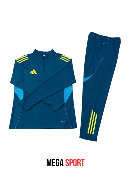 Erkaklar uchun sportivka, 2 qismli komplekti, kofta va shim, futbol va mashg‘ulot uchun