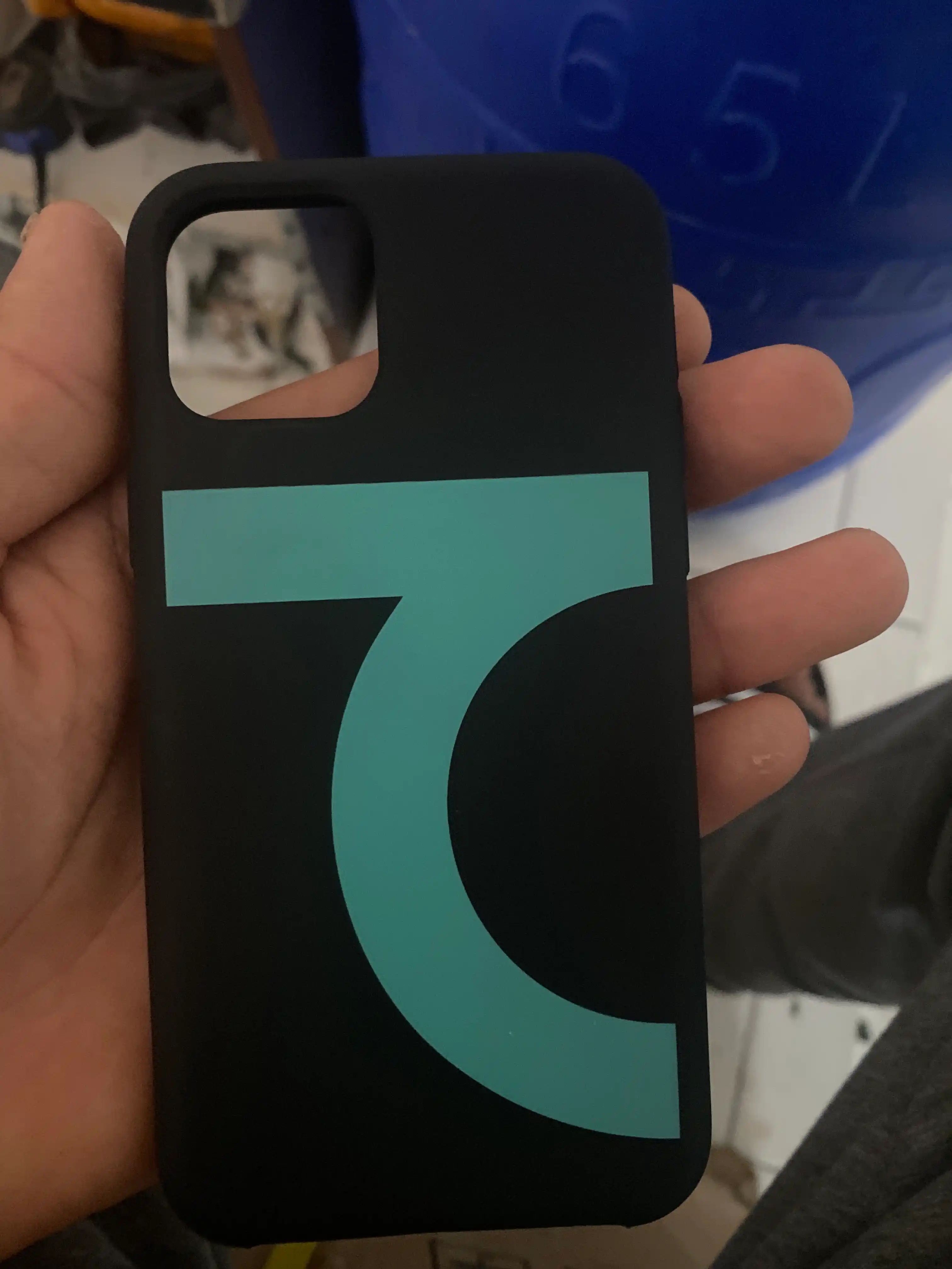 Чехол для iPhone 11 Pro Max силиконовый противоударный 7SABER