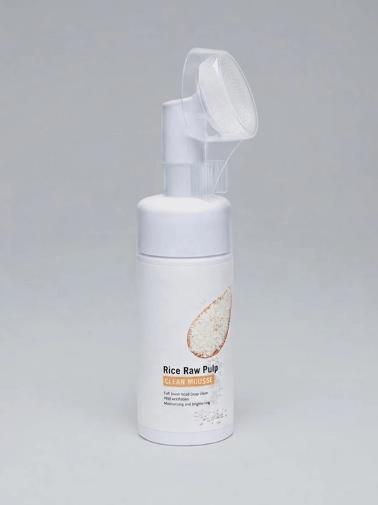 Мусс для умывания с рисовым экстрактом Bioaqua Rice Raw Pulp Clean Mousse