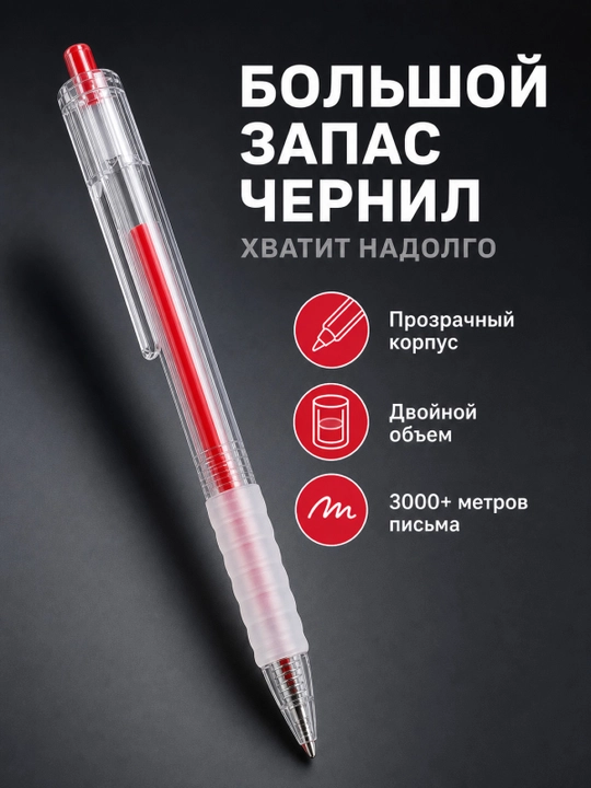 Avtomatik gel ruchkalar to'plami 6 ta, tez quriydigan, rang tanlovi