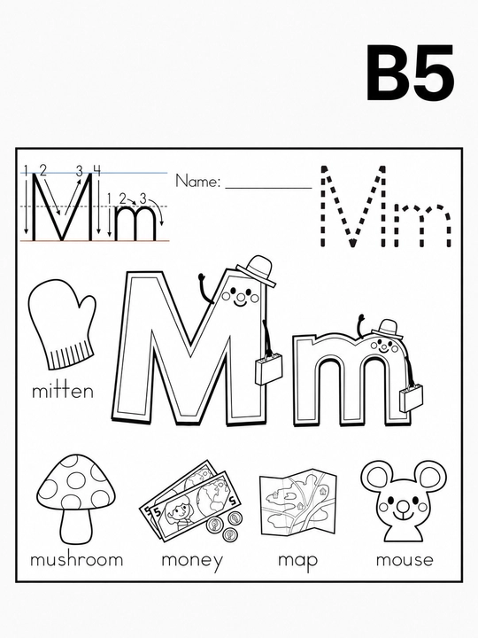 Alphabet Coloring Book & Posters