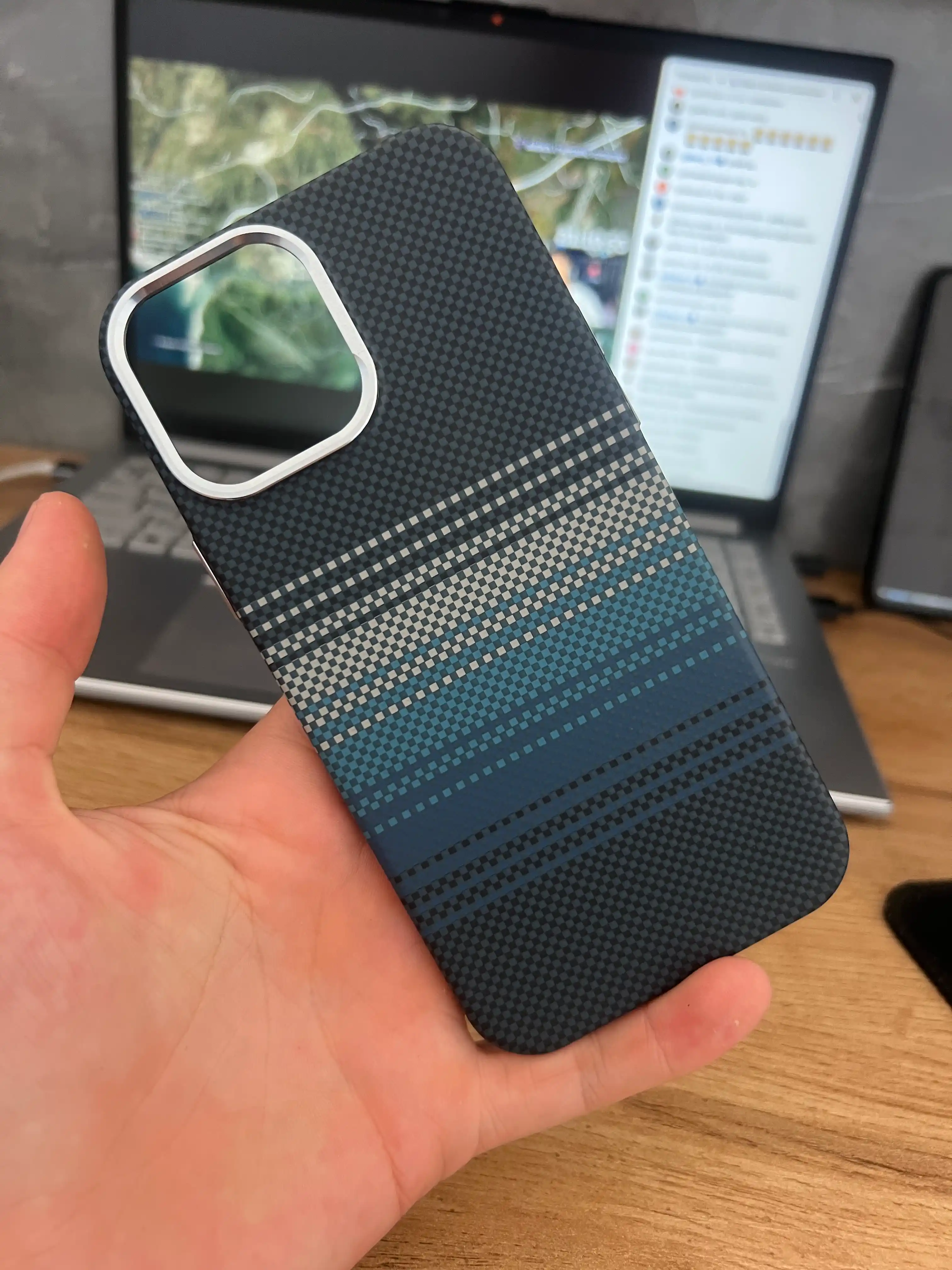 IPhone 13-17 Pro, Pro Max uchun PITAKA Ultra Slim Edge g‘ilofi, o‘ta yupqa himoya g‘ilofi