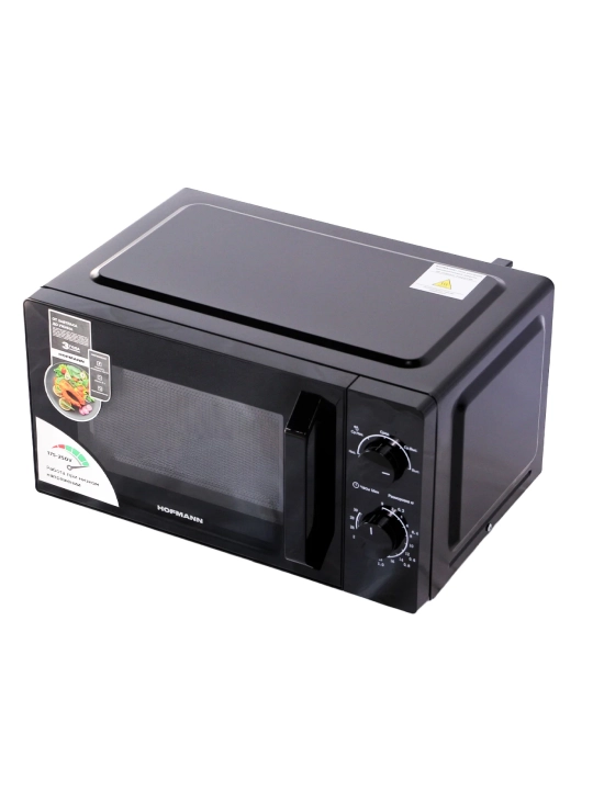 Микроволновая печь Hofmann MW719LVBK/HF, 19 л, 700 Вт, разморозка, таймер 30 мин