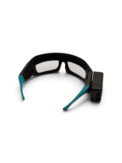 BIYOTI BYT-167012 LED chiroqli akkumulyatorli ko‘zoynak, harakat sensori, USB-C
