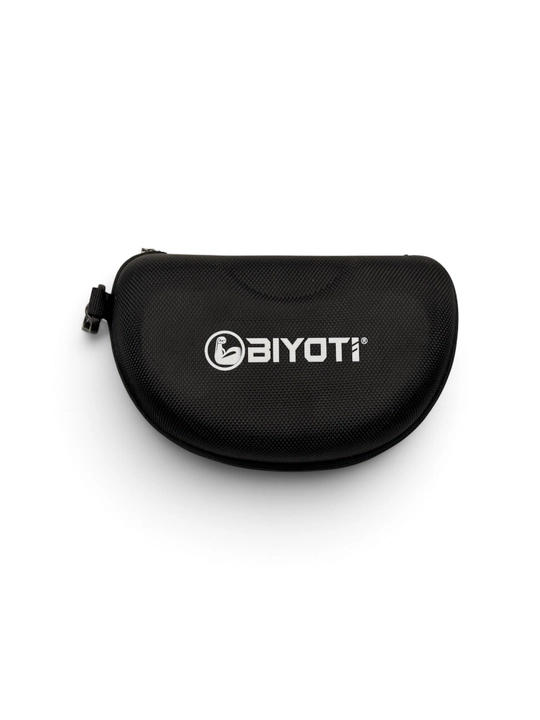 BIYOTI BYT-167012 LED chiroqli akkumulyatorli ko‘zoynak, harakat sensori, USB-C