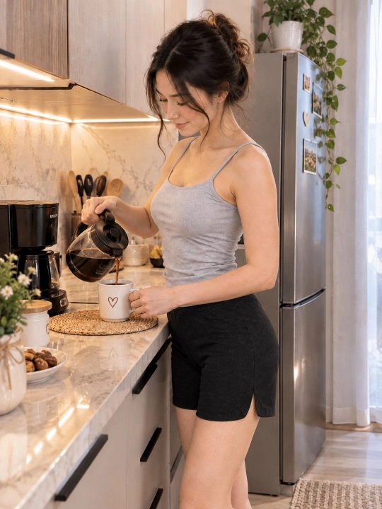 Playowo ayollar pijama shortigi