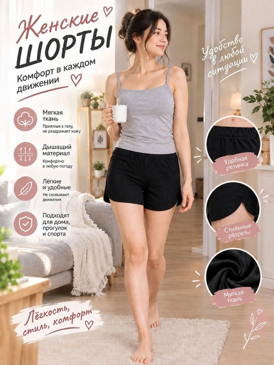 Playowo ayollar pijama shortigi - 