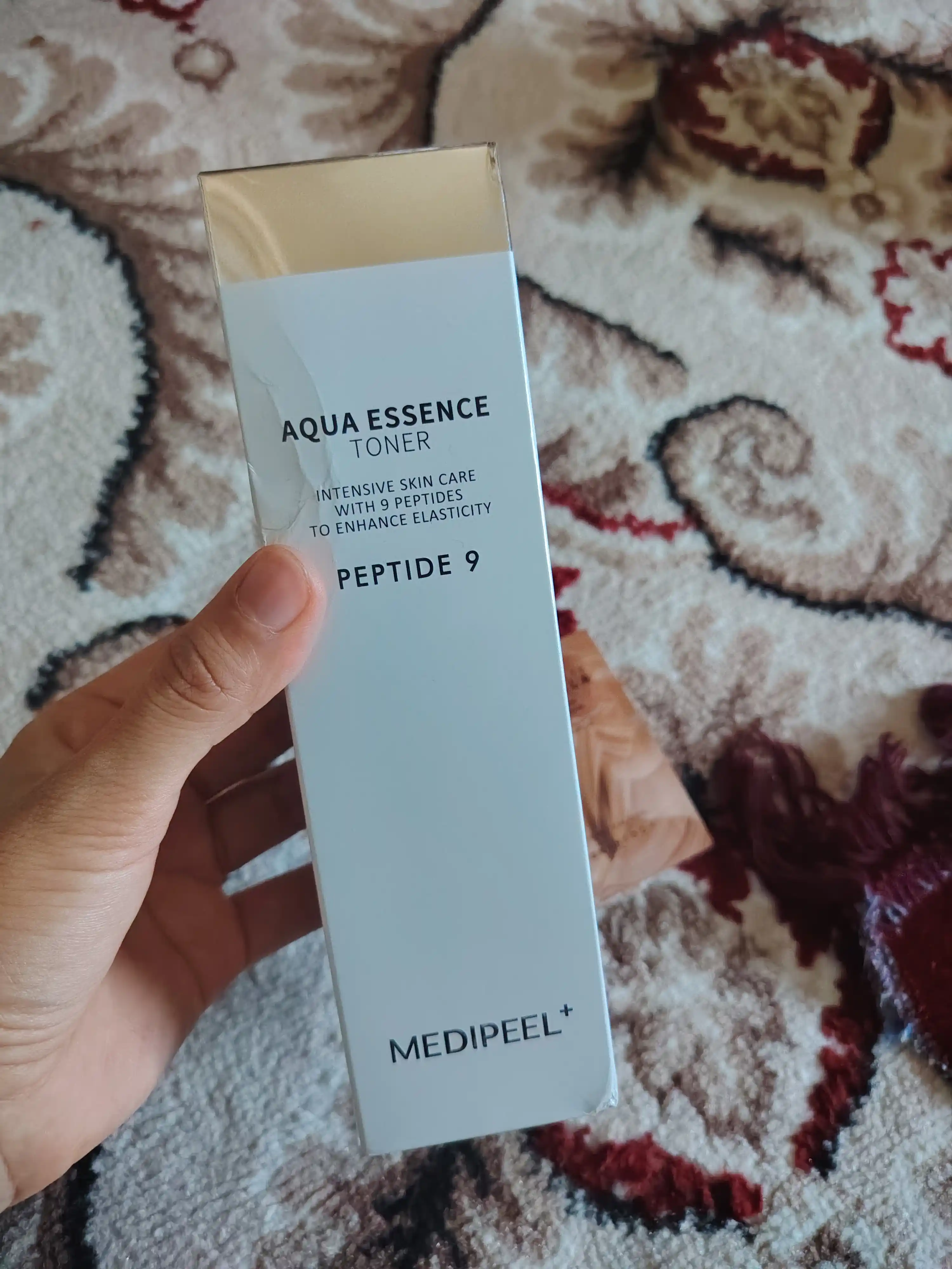 Toner yoshartiruvchi toner-essensiya, Medi-Peel Peptide 9 Aqua Essence, 250 ml, Koreya