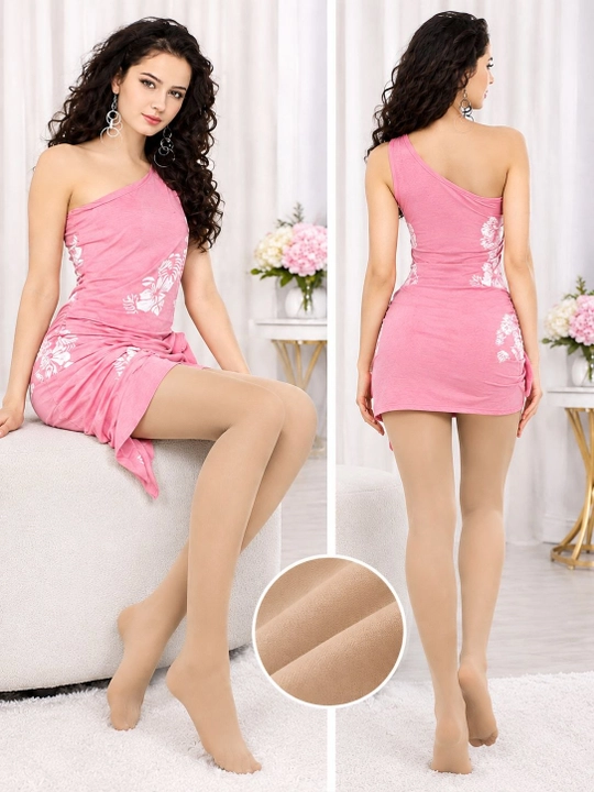 Колготки женские, капроновые колготки, 40 ден, матовые колготки, Anfica, бежевые колготки