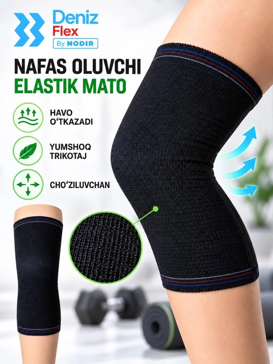 Tizza bandaji, sport va kundalik uchun, erkak va ayollar, Deniz Flex By NODIR, S, M, L