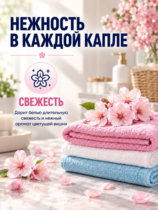 Гель для стирки De Cerezo Lavandera, 2,5 л, 50 стирок, 4,5 л, 90 стирок