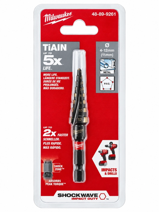 Milwaukee SHOCKWAVE Impact Duty 83 mm 9 bosqichli burg'ulash uchi