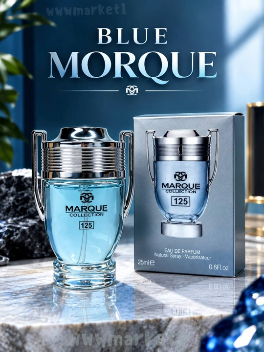Erkaklar uchun parfyumlangan suvi Blue Marque Collection, 25 ml. Marque Colletion atiri - 