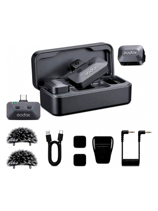 Godox Alink Kit 2 — video, blog va intervyu uchun simsiz mikrofon