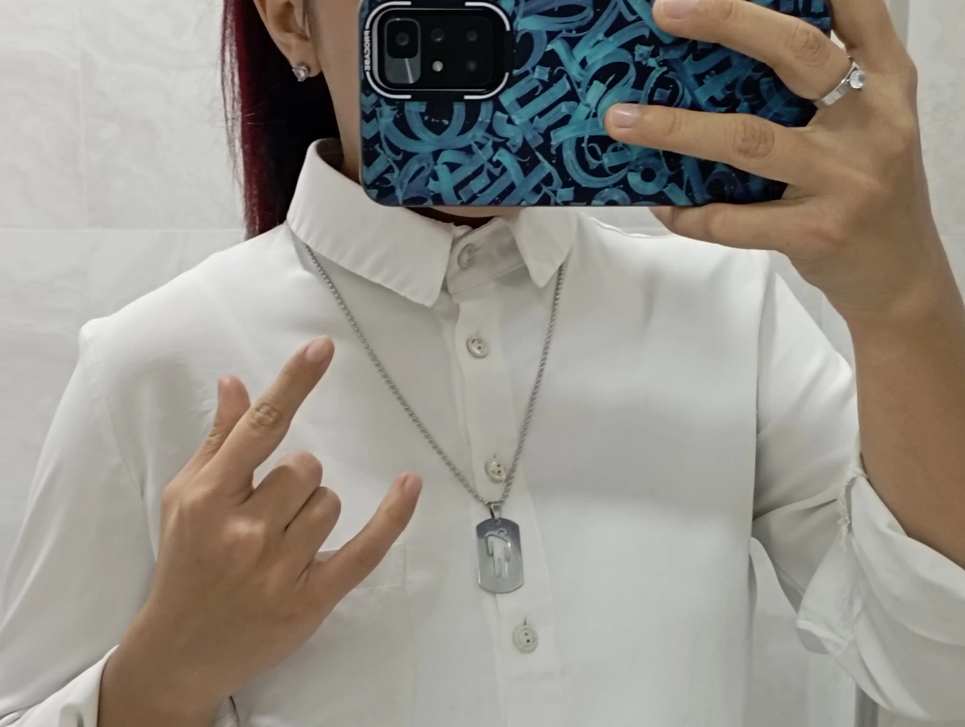 Кулон Билли Айлиш "Blohsh" на цепочке, подвеска Billie Eilish, молодежная бижутерия