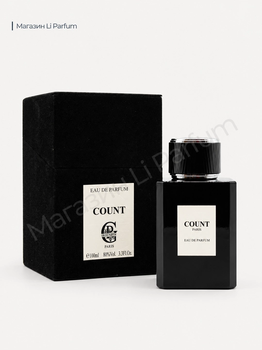 Parfyumlangan suv COUNT erkaklar uchun olijanob va xushbo'y hid 100 ml