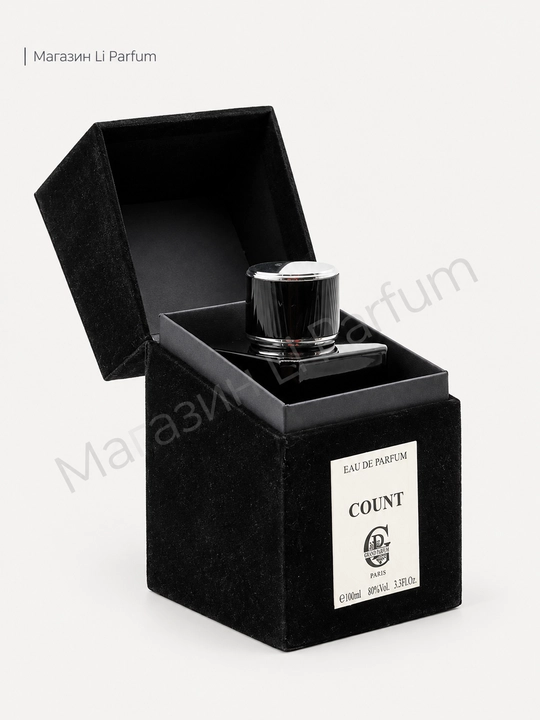 Parfyumlangan suv COUNT erkaklar uchun olijanob va xushbo'y hid 100 ml - 