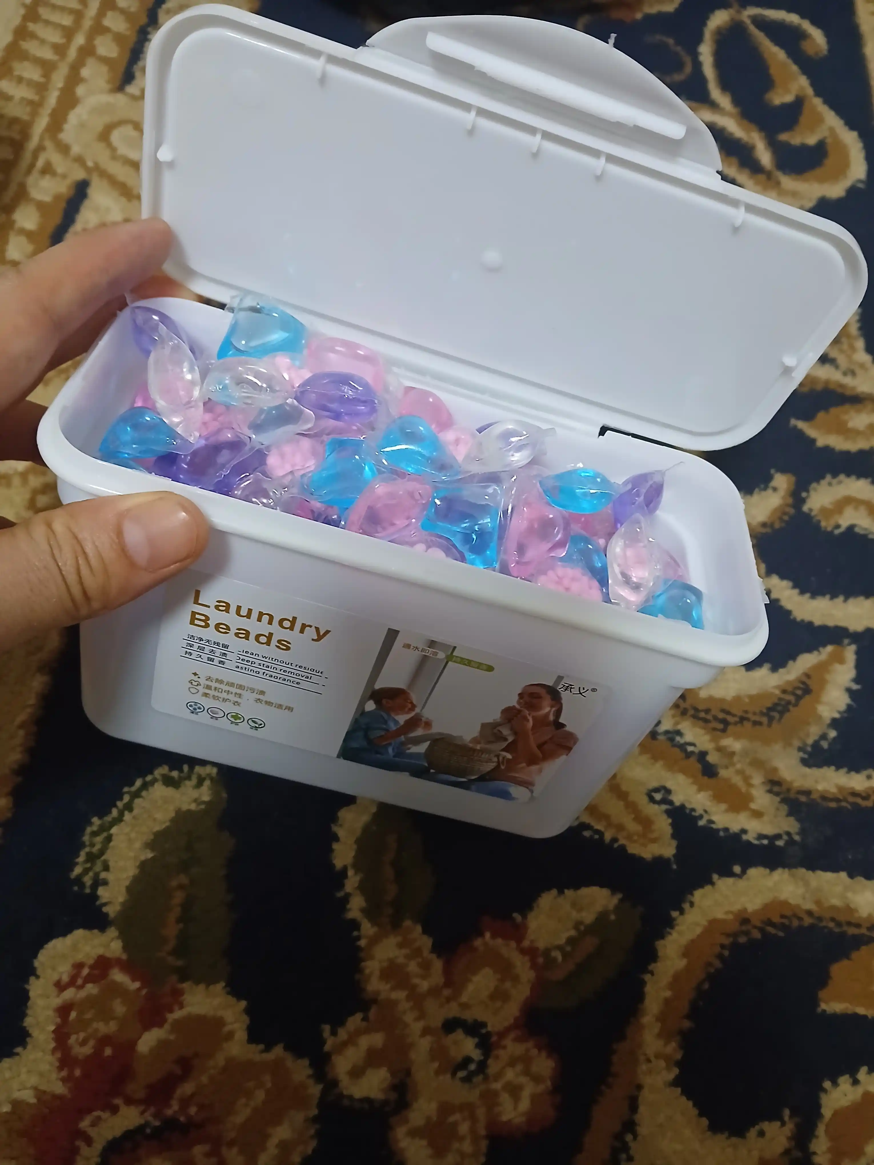 Капсулы для стирки, кондиционер и отбеливатель, 100 шт