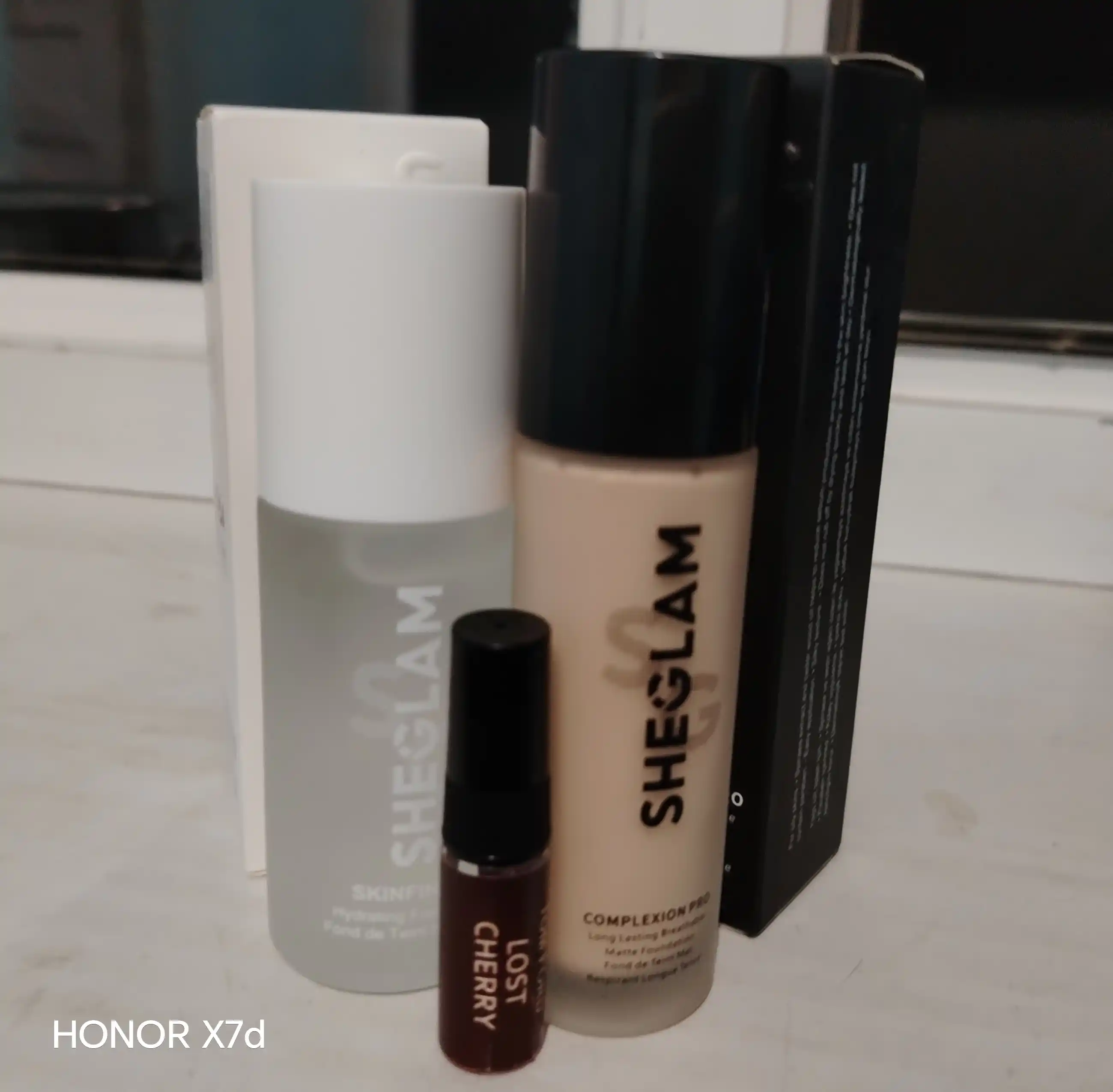 SHEGLAM poydevori, yuz terisi uchun bo'yanish bazasi, tabiiy mat ohang, 35 ml