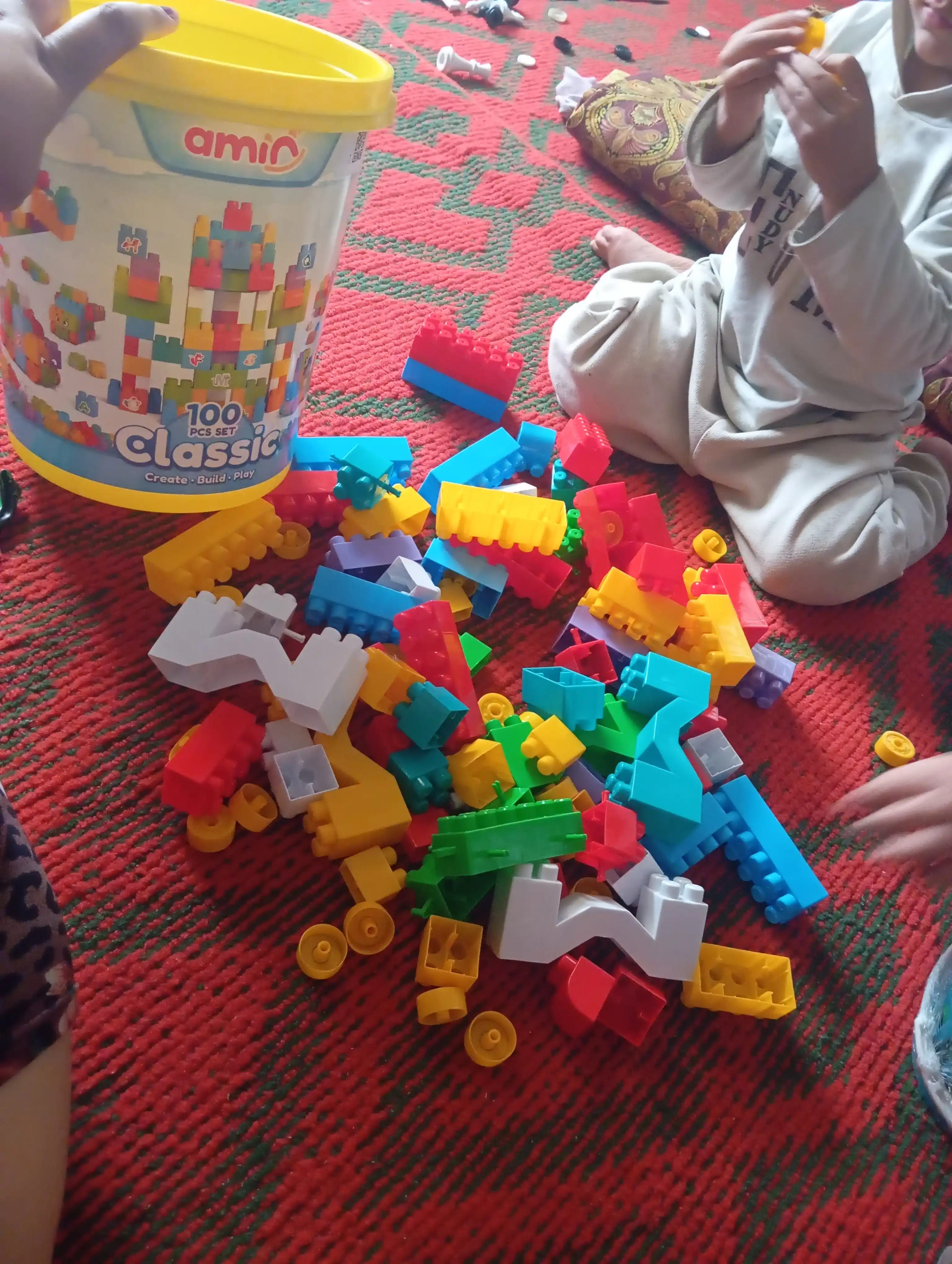Детский конструктор Lego, набор цветных пластиковых блоков, от 32 до 707 деталей