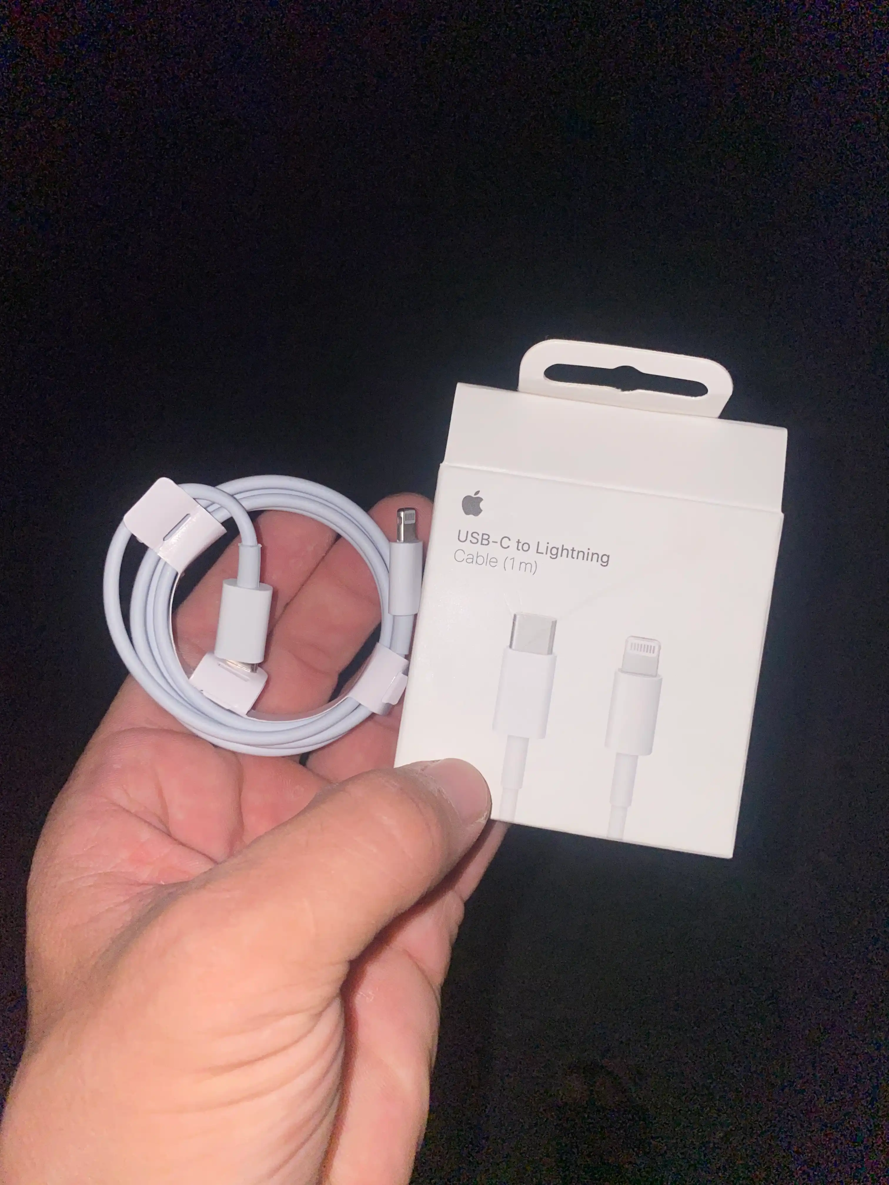 Type-C → Lightning kabel – iPhone X, 11, 12, 13, 14 to‘liq mos