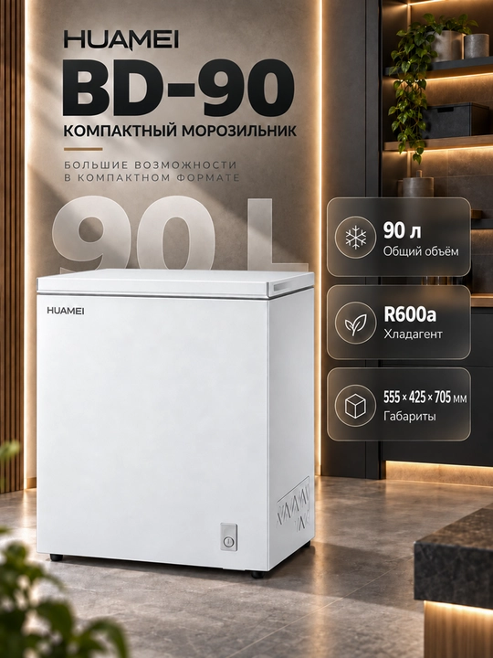 Морозильник Huamei BD-90