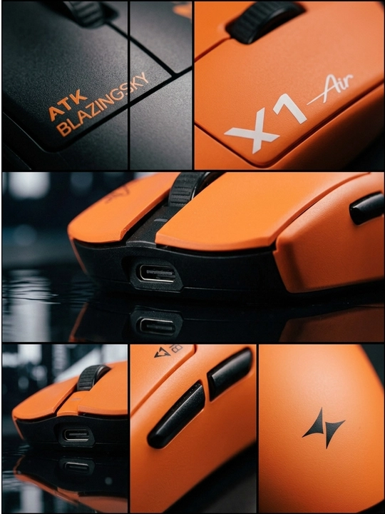 ATK Dragonfly A9 Plus 2.0, kompyuter va noutbuk uchun simsiz o'yin sichqonchasi