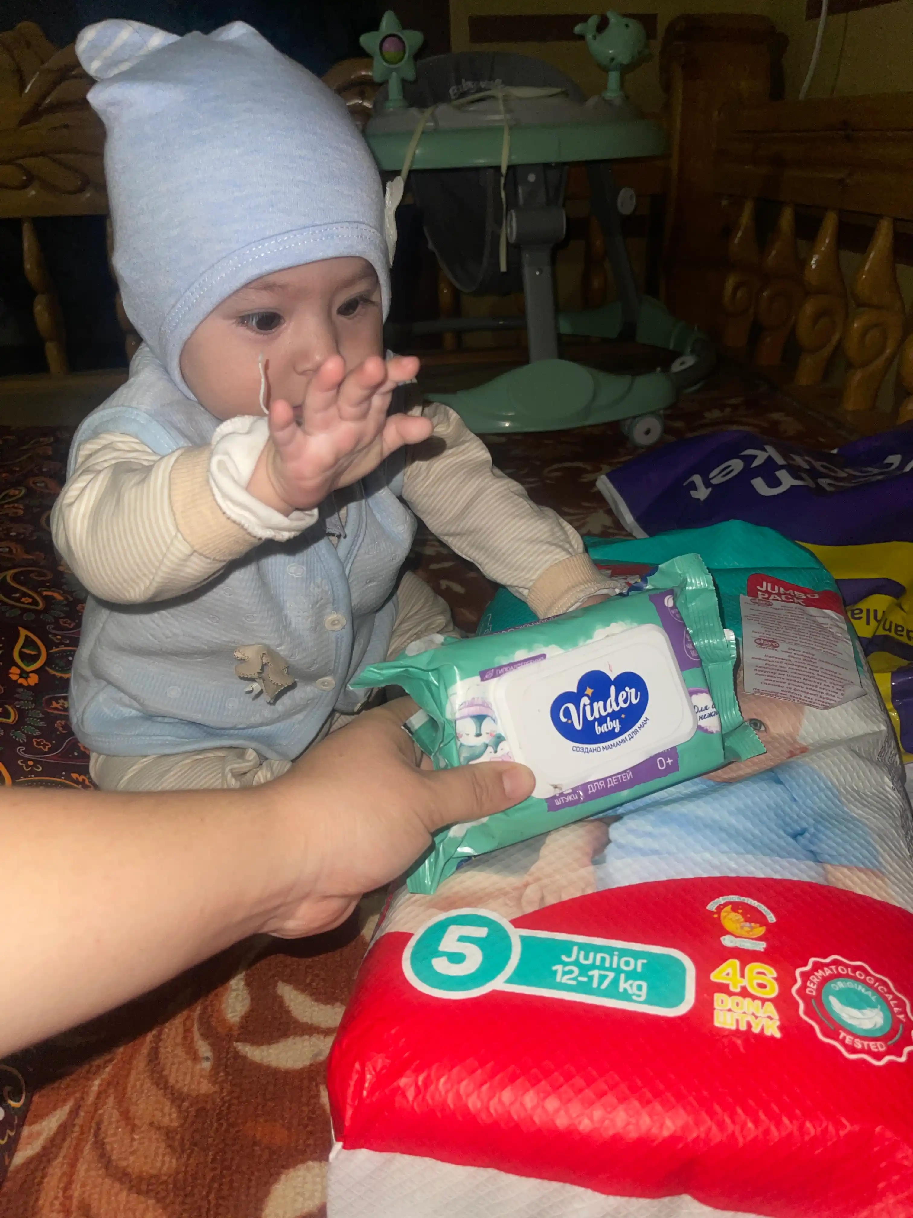 Bolalar tagliklari Elaro 5 Junior, 12-17 kg, 46 dona