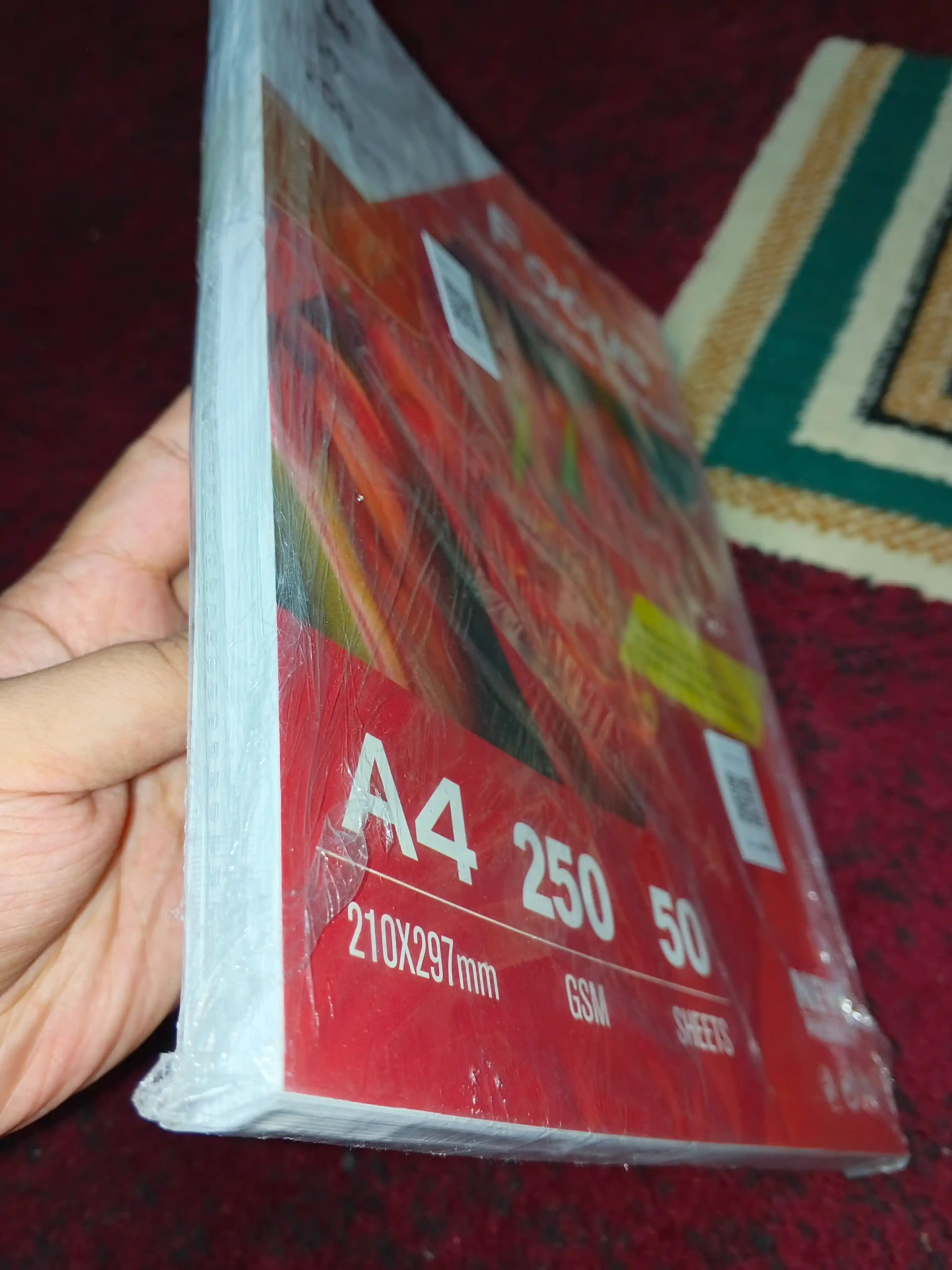 Focus A4 mat fotoqog'ozi, 250g/m², 50 dona, ikki tomonlama