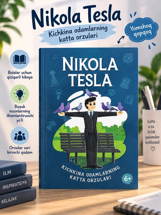 Nikola Tesla. Kichkina odamlarning katta orzulari - 