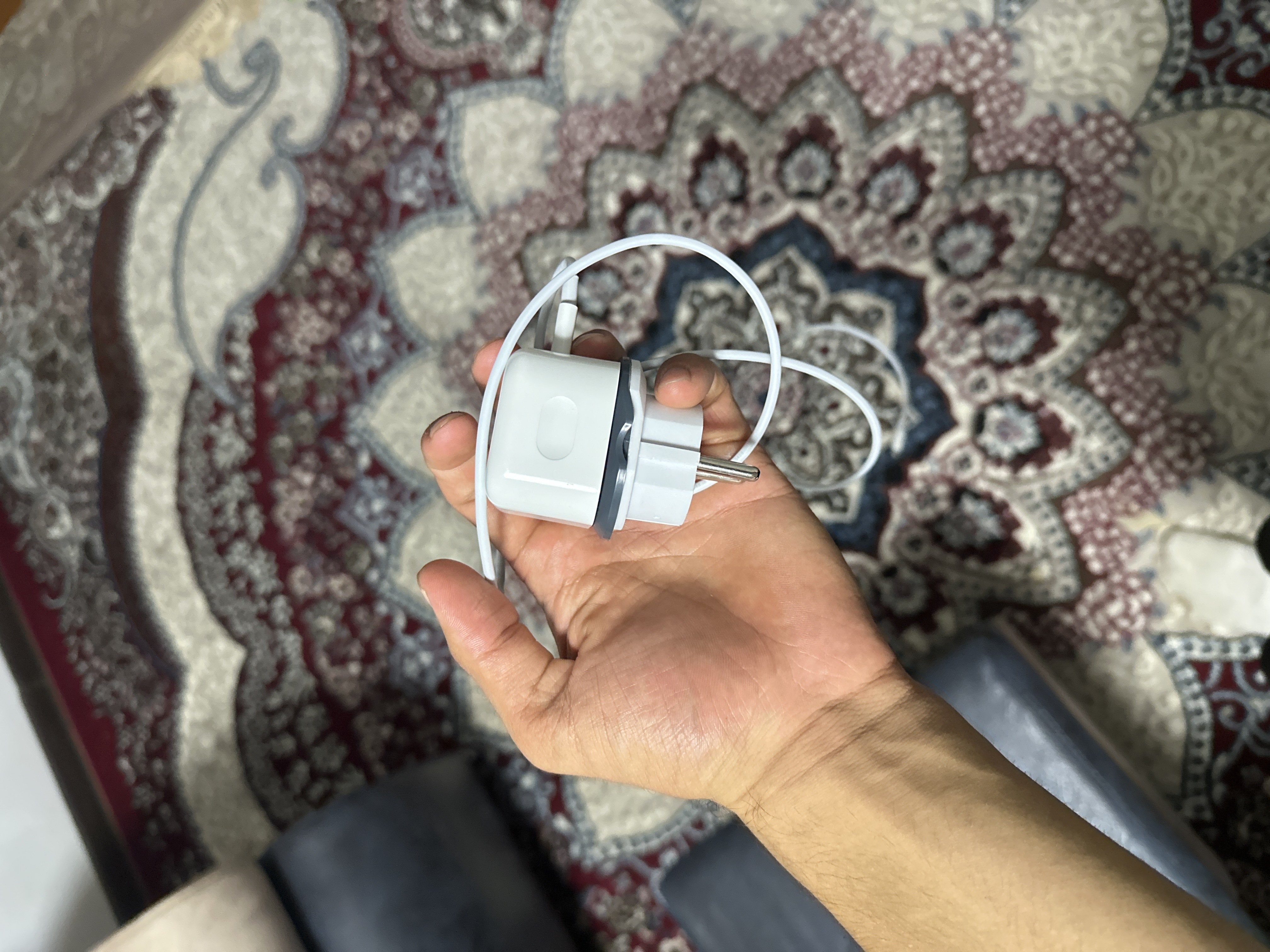Zaryadchik iPhone uchun, blok Type-C, PD, kabel Type-C/Lightning, 20W. + So'vg'a