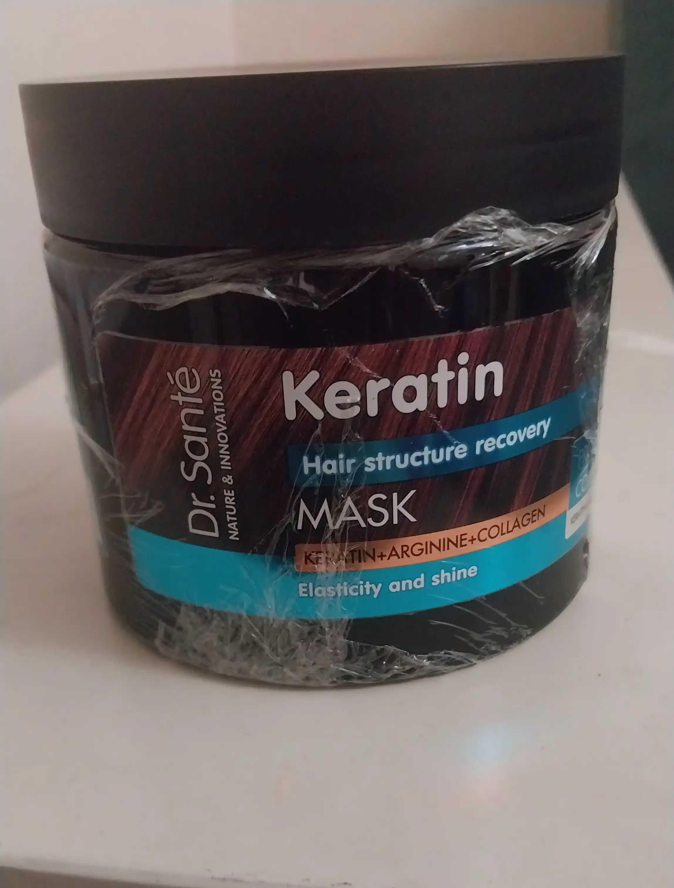 Keratin маска для тусклых и ломких волос Dr.Sante, 300 мл