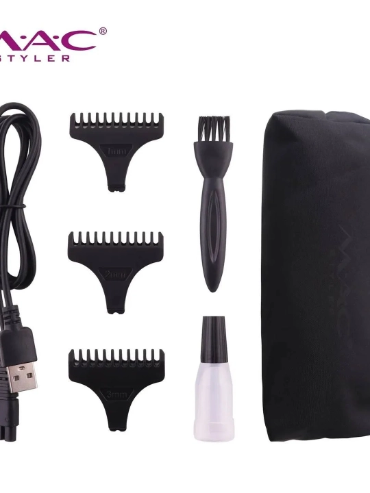 Erkaklar uchun MAC STYLER professional soch-soqol olish mashinasi, trimmer