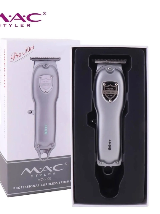 Erkaklar uchun MAC STYLER professional soch-soqol olish mashinasi, trimmer