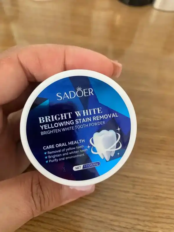 Tishlarni oqartirish uchun parashoklar SADOER, og‘iz gigiyenasi, 50 g