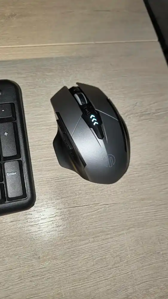 Simsiz INPHIC A1 sichqoncha, batareyali Bluetooth o‘yin sichqonchasi, 1600 DPI
