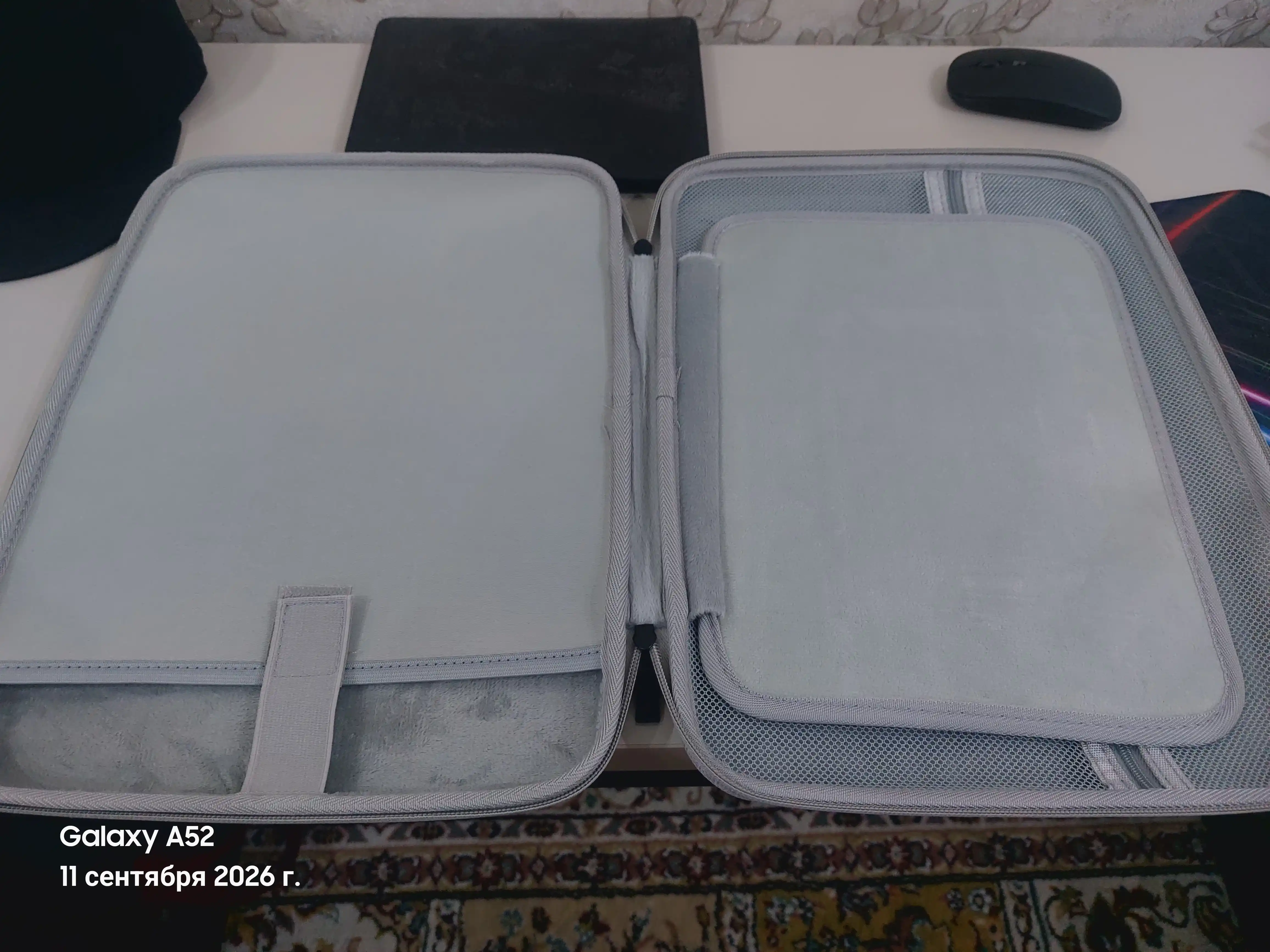 Noutbuk va MacBook uchun 13–14 dyumli qattiq korpusli himoya sumka
