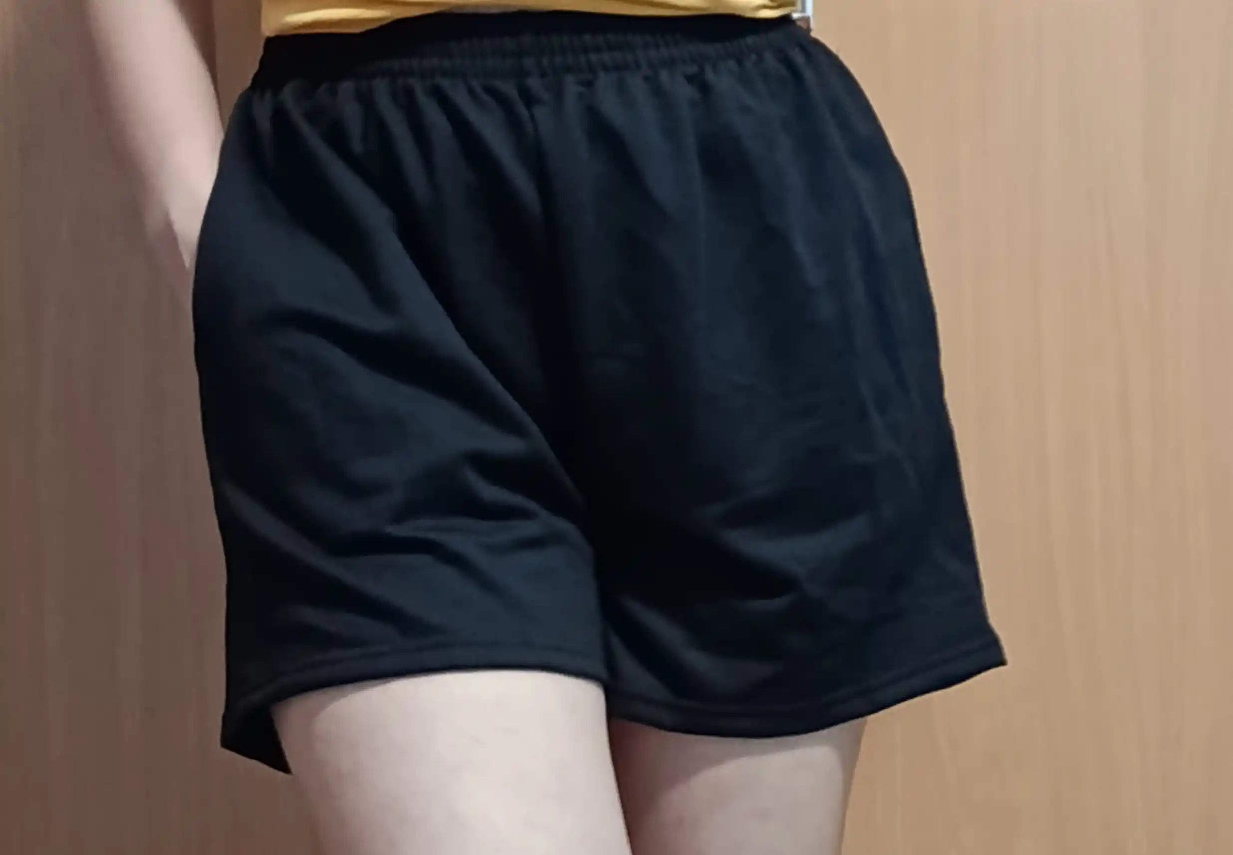 Ayollar kundalik va sport shortilari, rezinkali oversayz