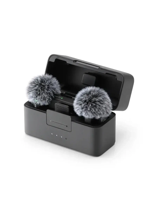 Telefon va kamera uchun DJI Mic Mini 2 (2TX + 1RX + Quti) simsiz ilmoqli mikrofoni