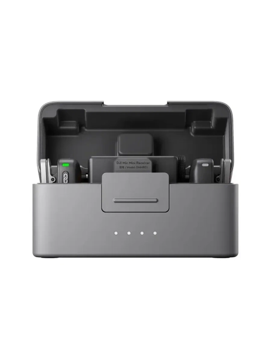 Telefon va kamera uchun DJI Mic Mini 2 (2TX + 1RX + Quti) simsiz ilmoqli mikrofoni