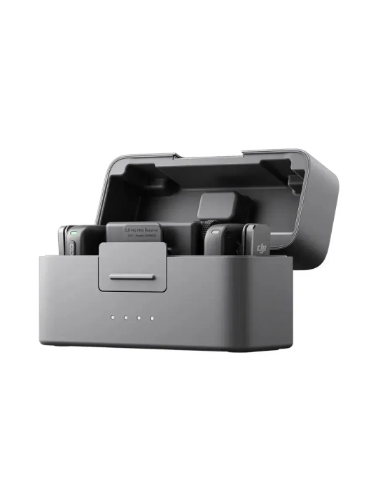 Telefon va kamera uchun DJI Mic Mini 2 (2TX + 1RX + Quti) simsiz ilmoqli mikrofoni