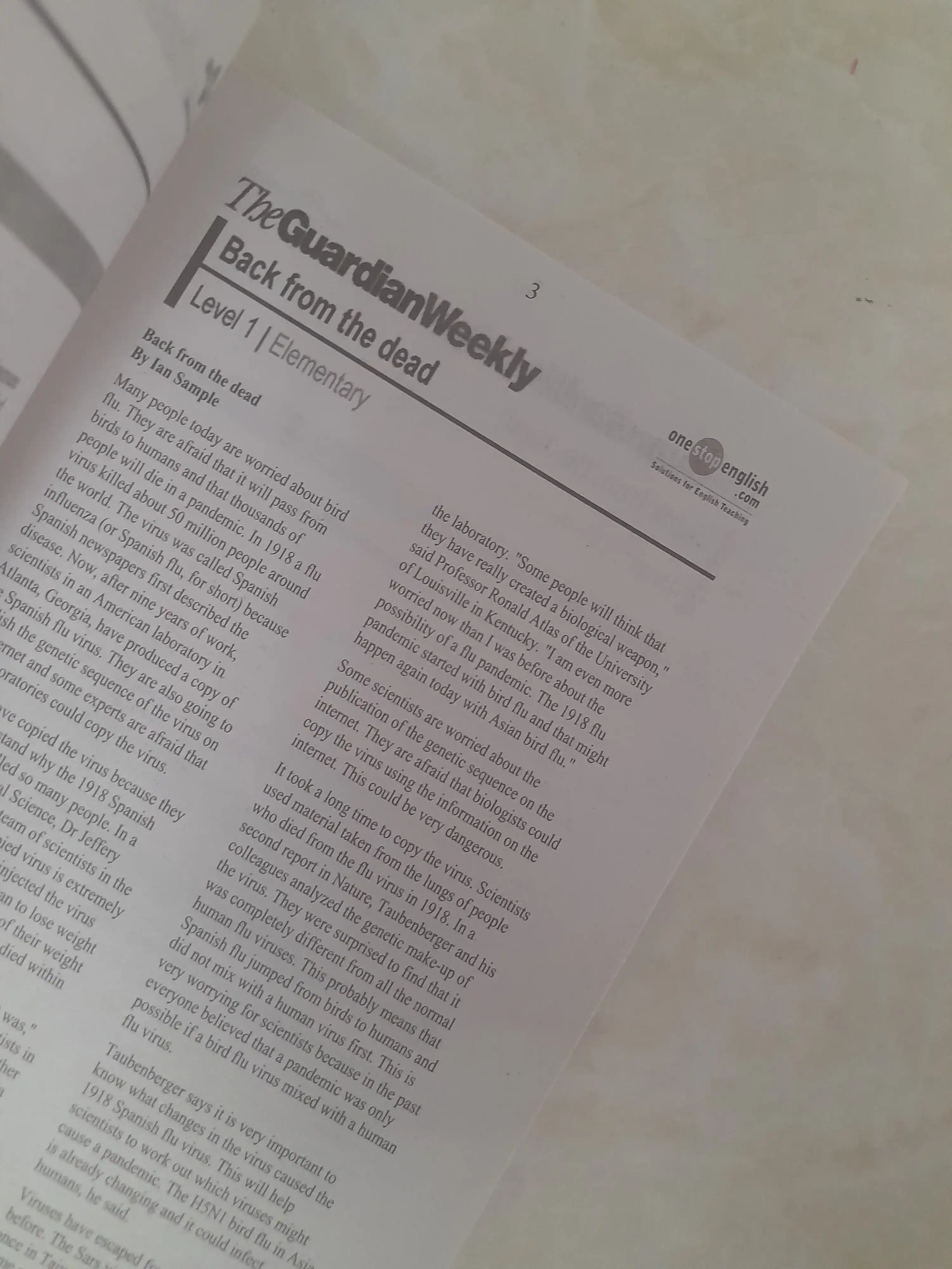 Topical News Lessons Intermediate, Elementary Macmillan English