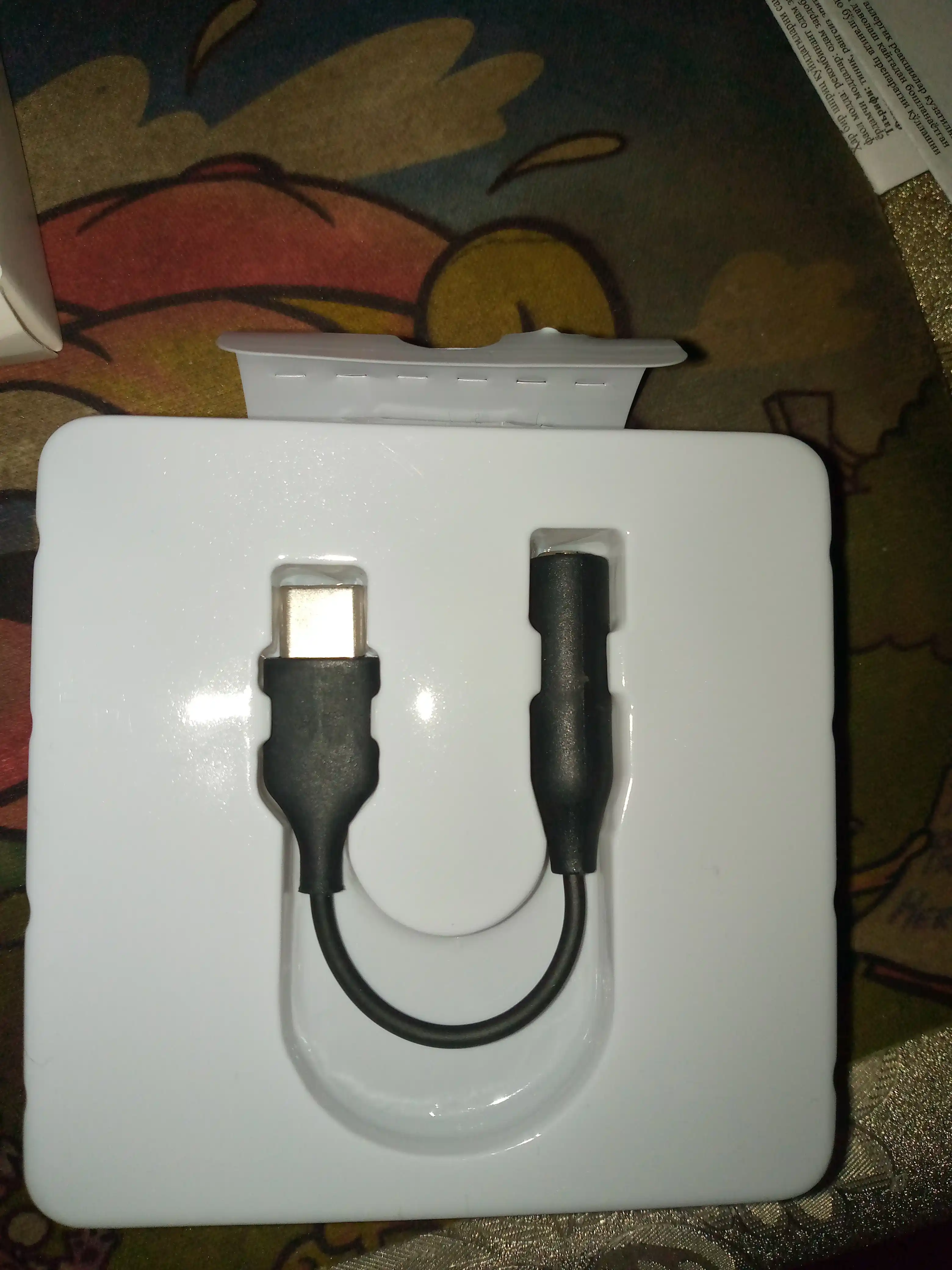 Адаптер для Samsung и iPhone, аудиоразъем Type-C и Lighting, AUX и наушники