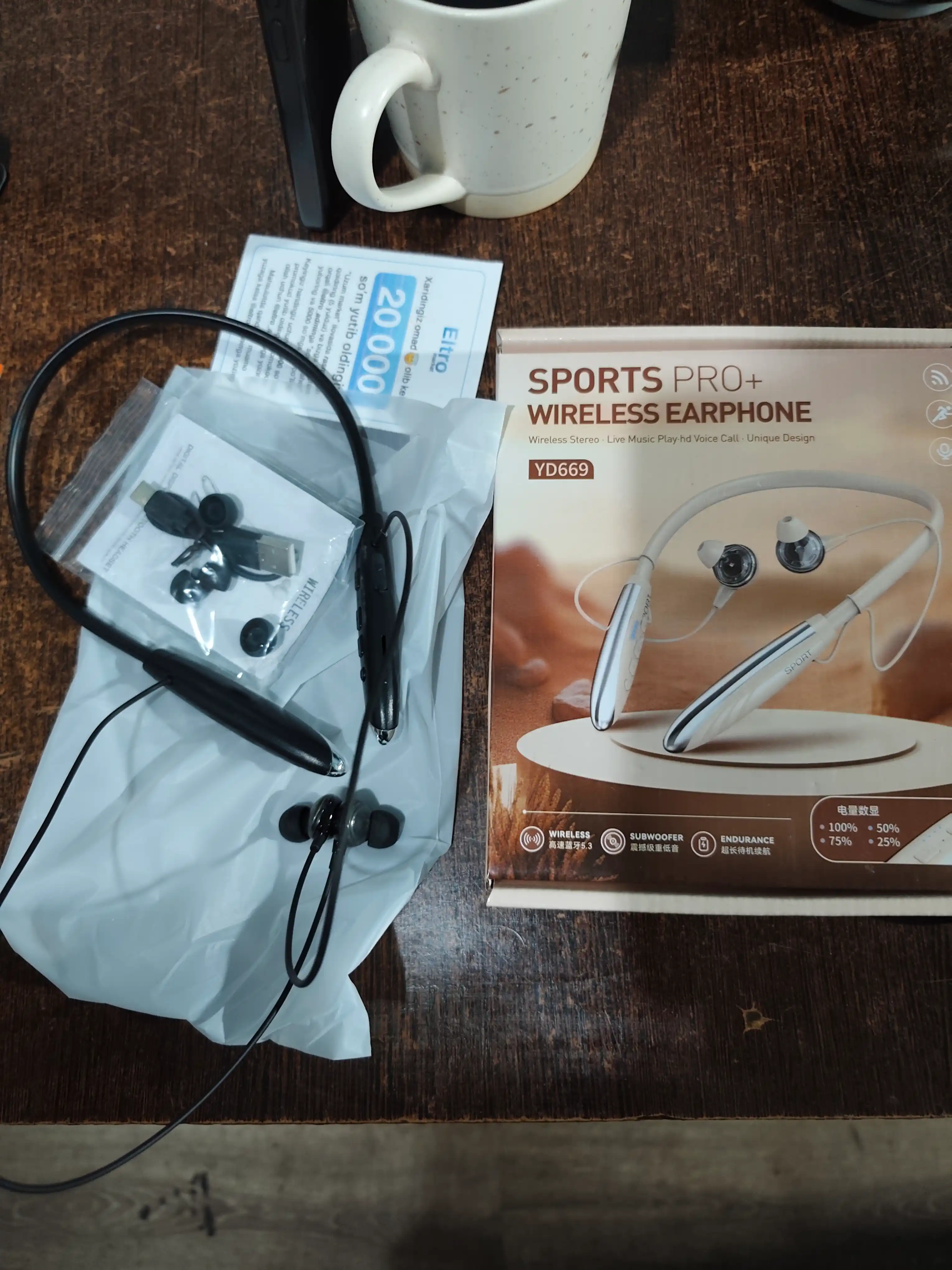 Sport simsiz minigarnituralari, jant, magnit, raqamli displey, Bluetooth BT-116
