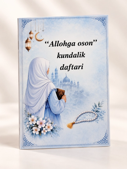 Ежедневник "Allohga oson", мотивирующий блокнот и планер - 