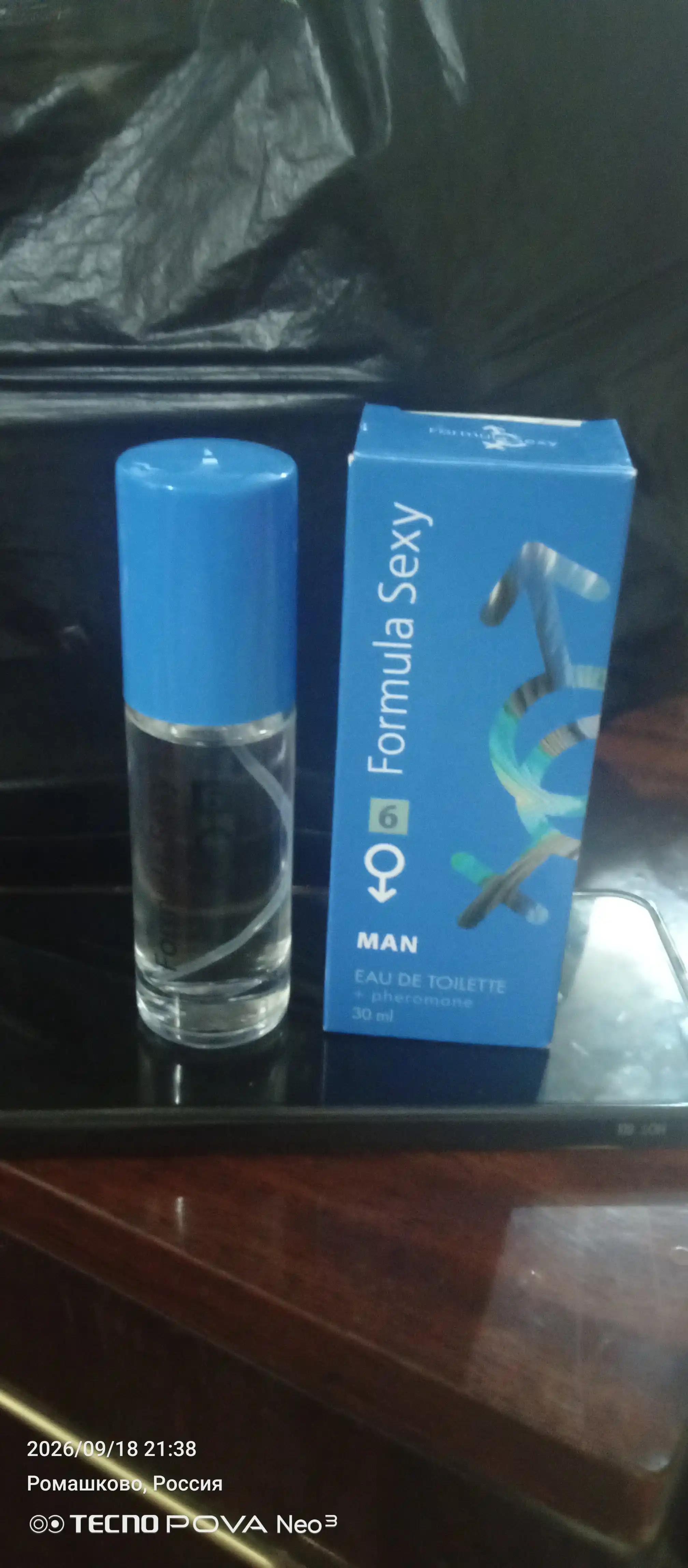 Formula Sexy – feromonlar asosidagi o‘ziga tortuvchi hid. Erkaklar va ayollar uchun, 30 ml
